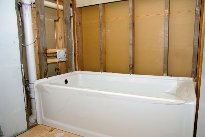 Final Touches on Bathtub